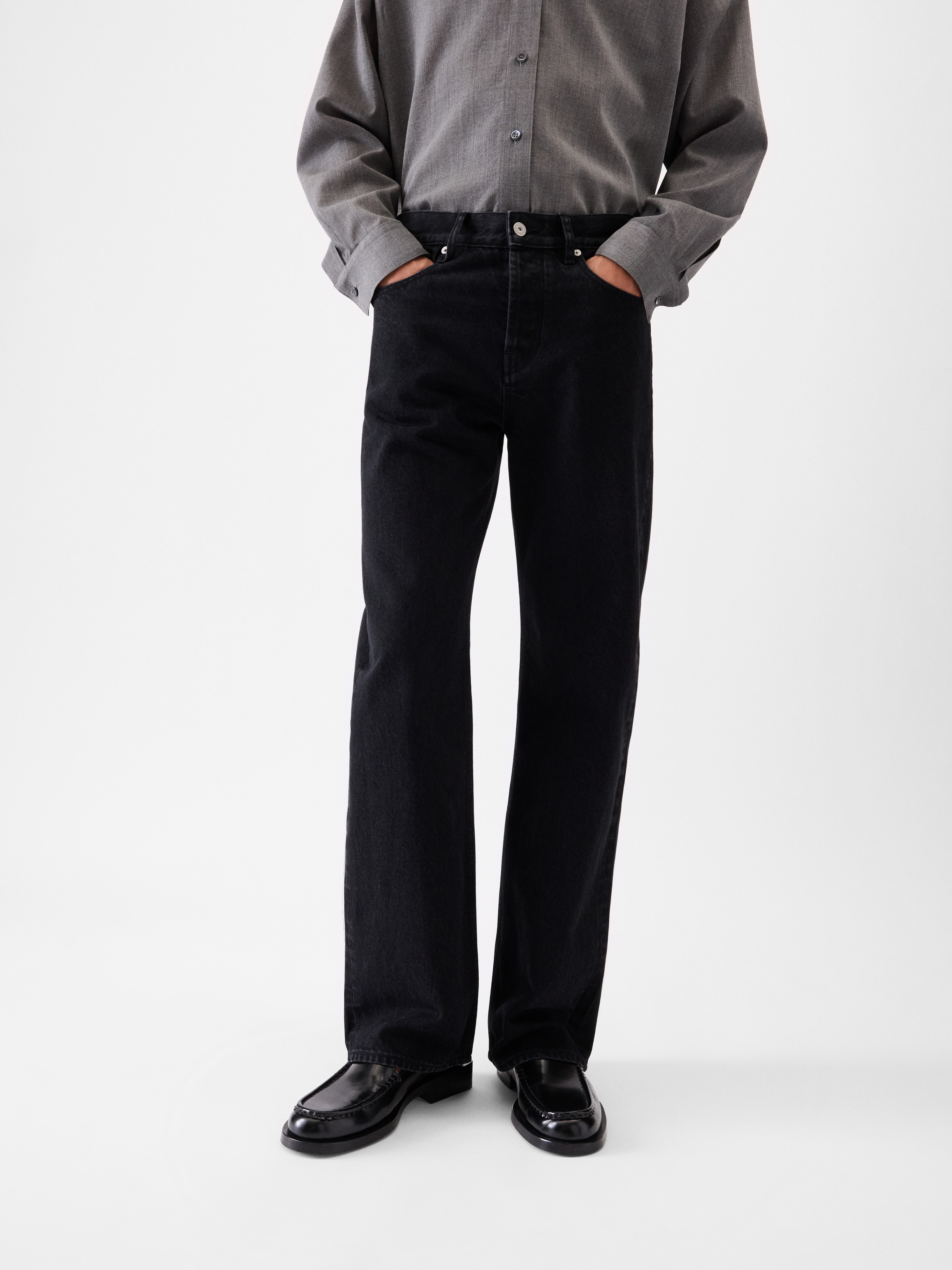 The Straight De-nîmes Denim Pants