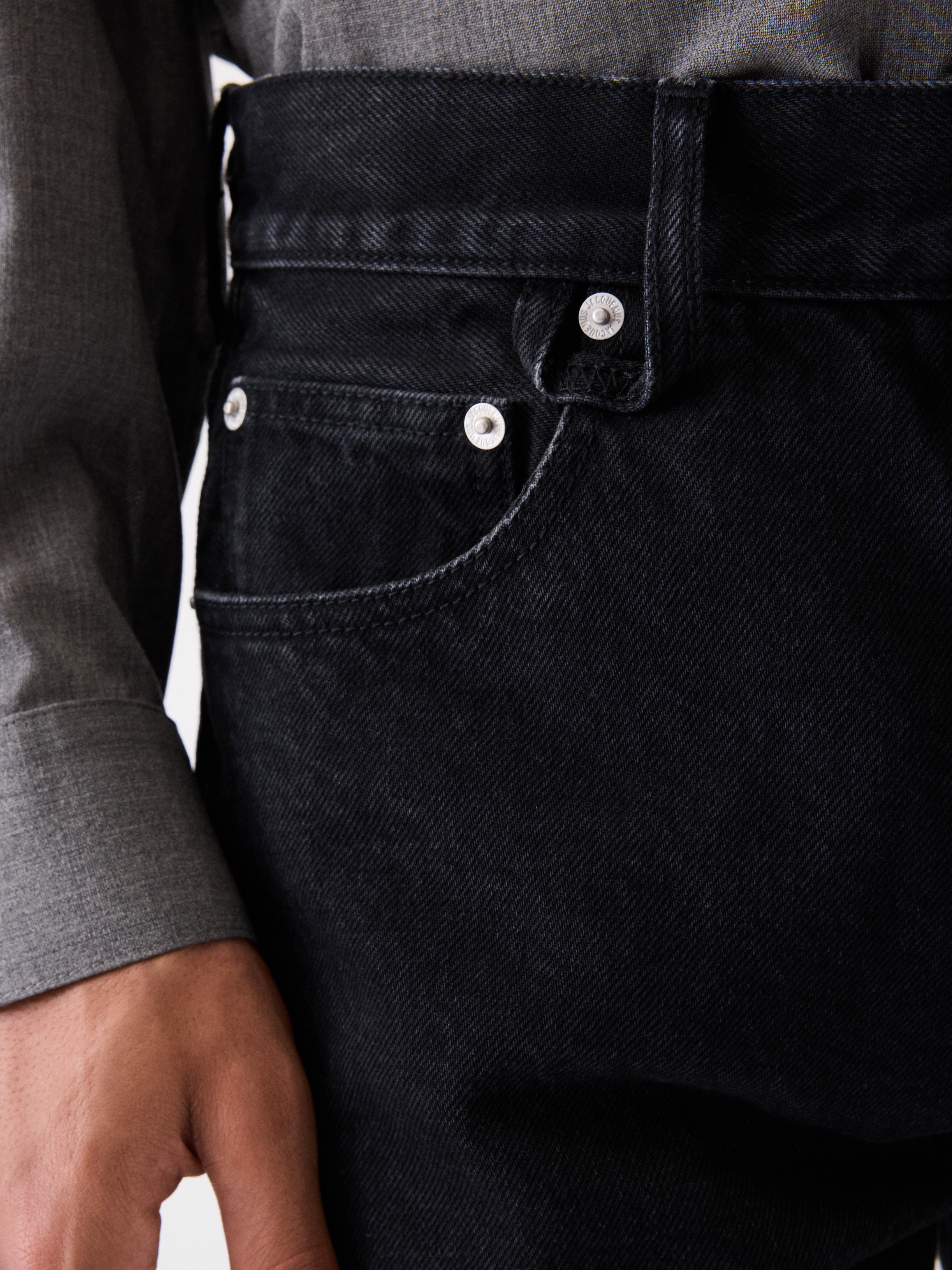 The Straight De-nîmes Denim Pants