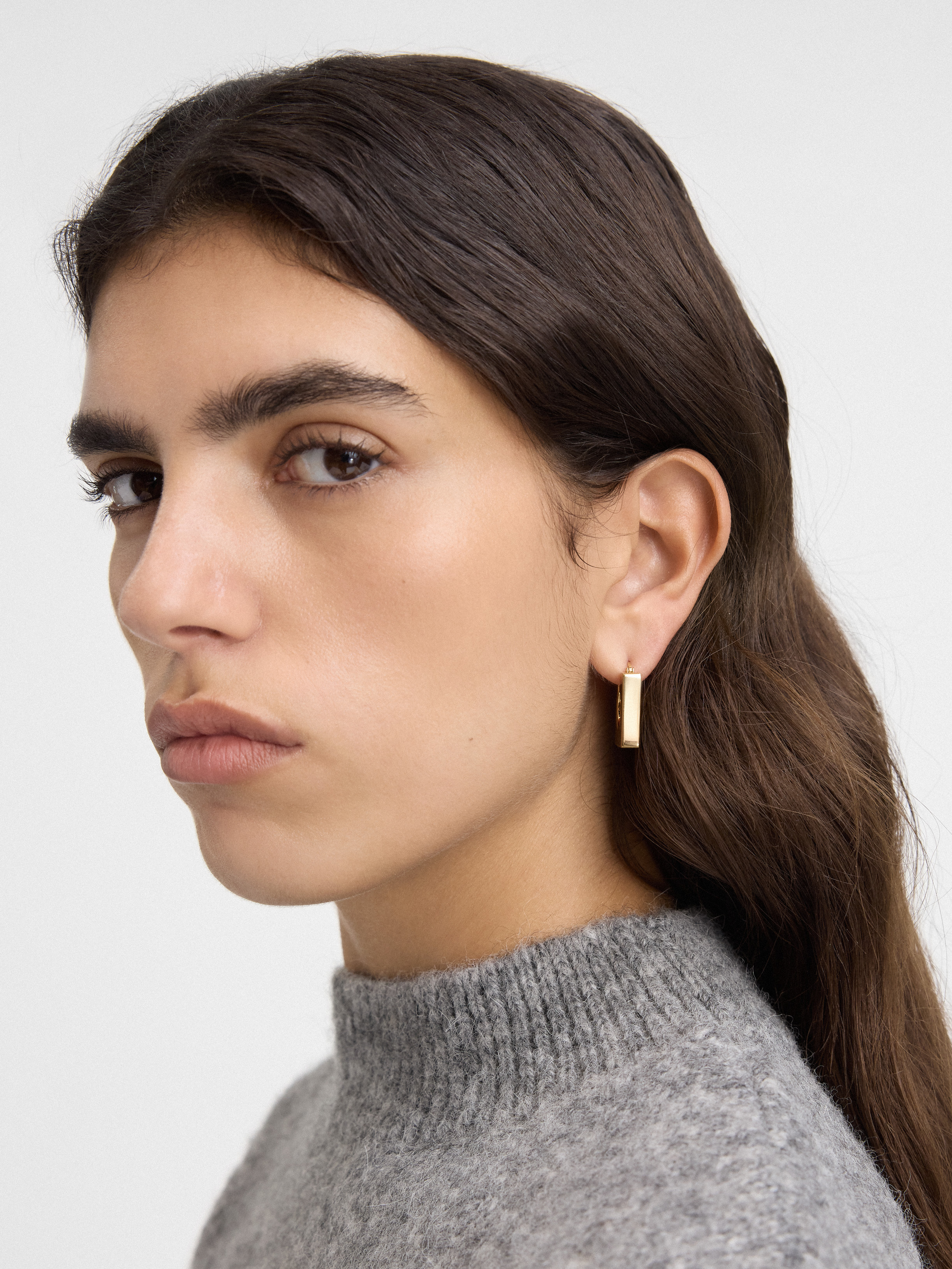 Jacquemus The Rond Carré Earrings (More Colors)