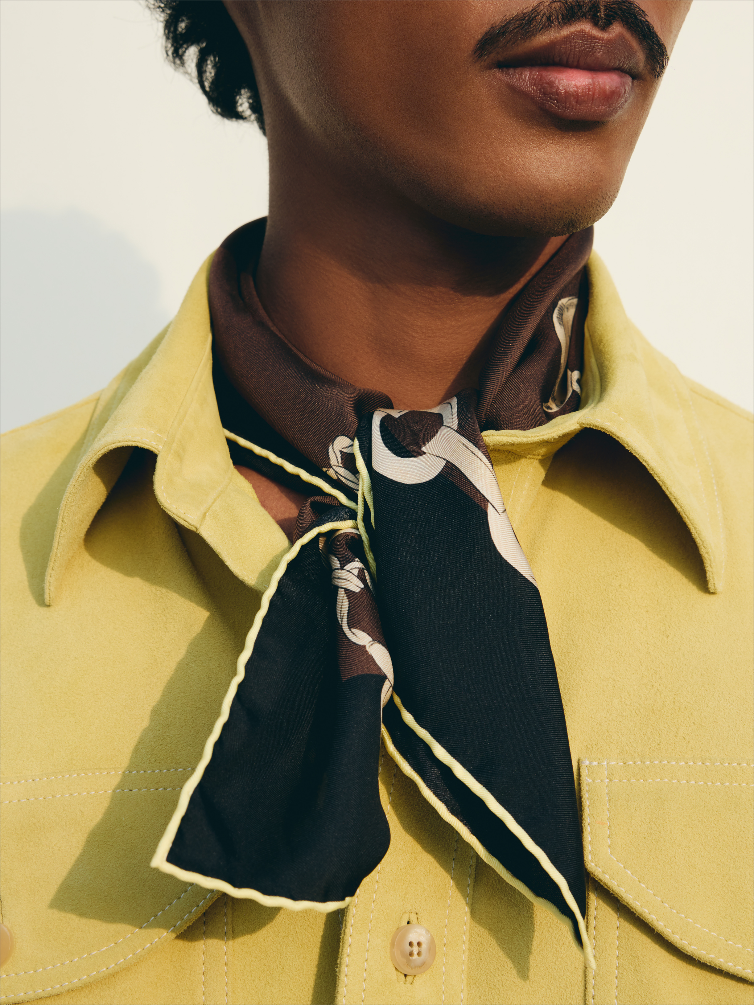 The Pampille Silk Scarf