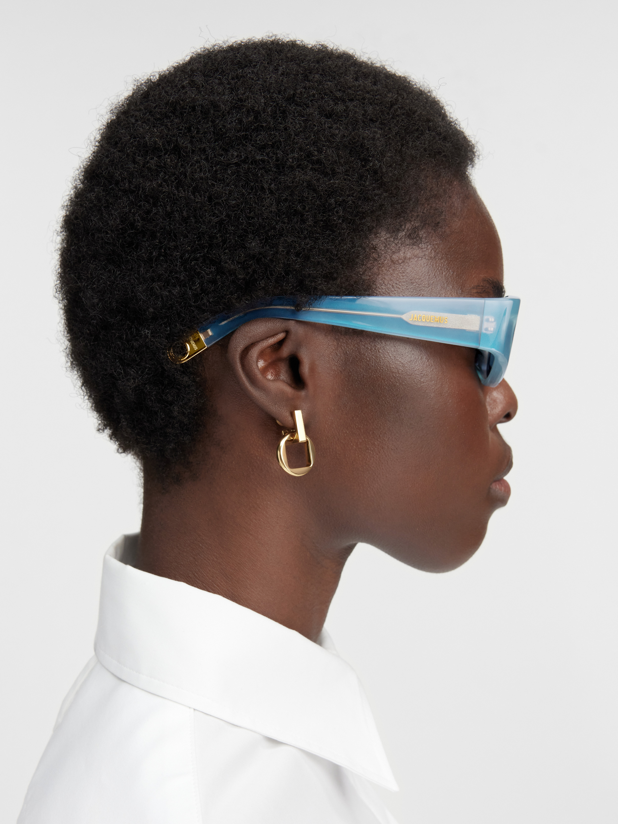 JACQUEMUS Women's Sunglasses Ovalo Multicolor