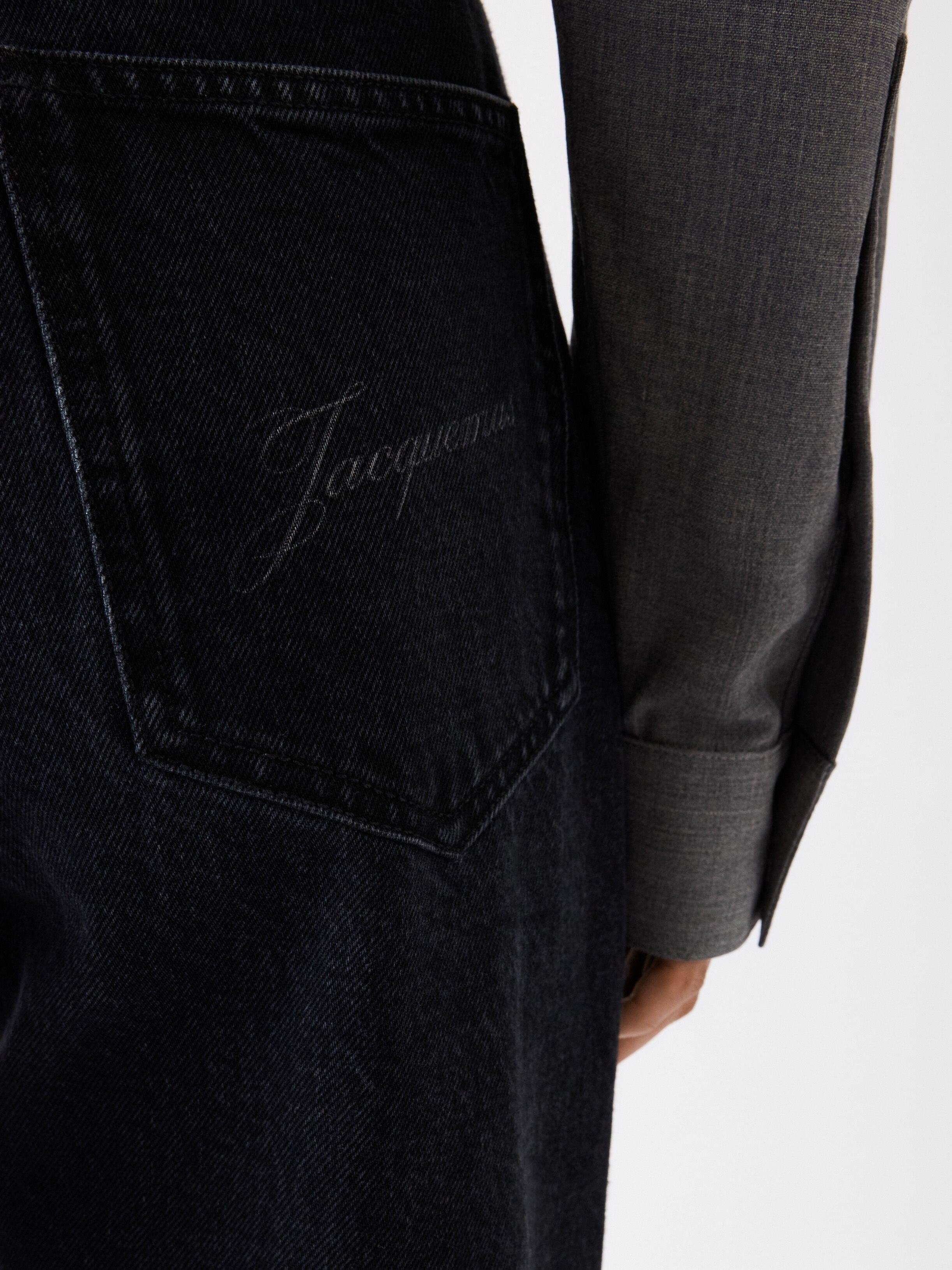 The Wide De-nîmes Denim Pants