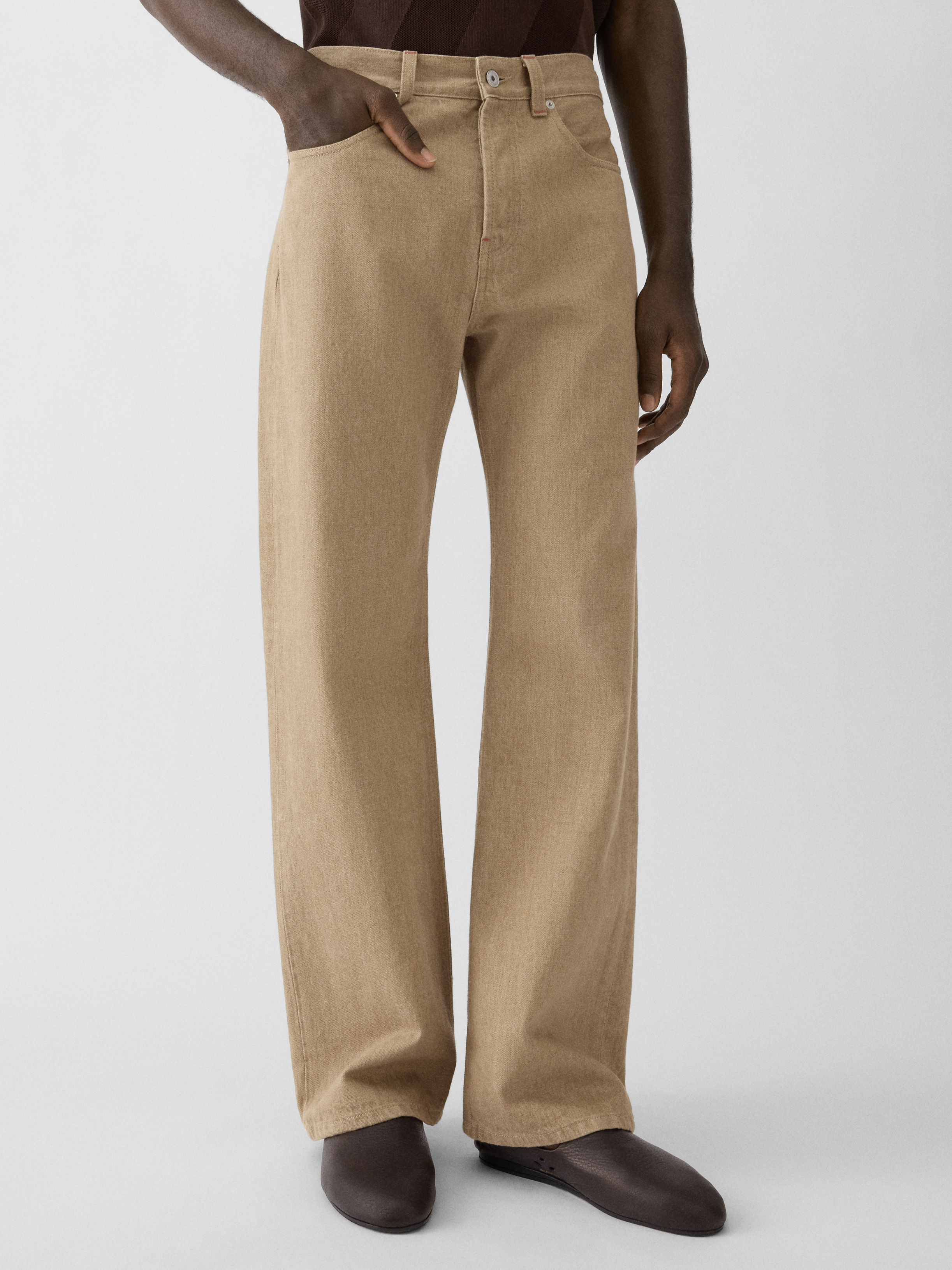 The Straight De-nîmes Denim Pants