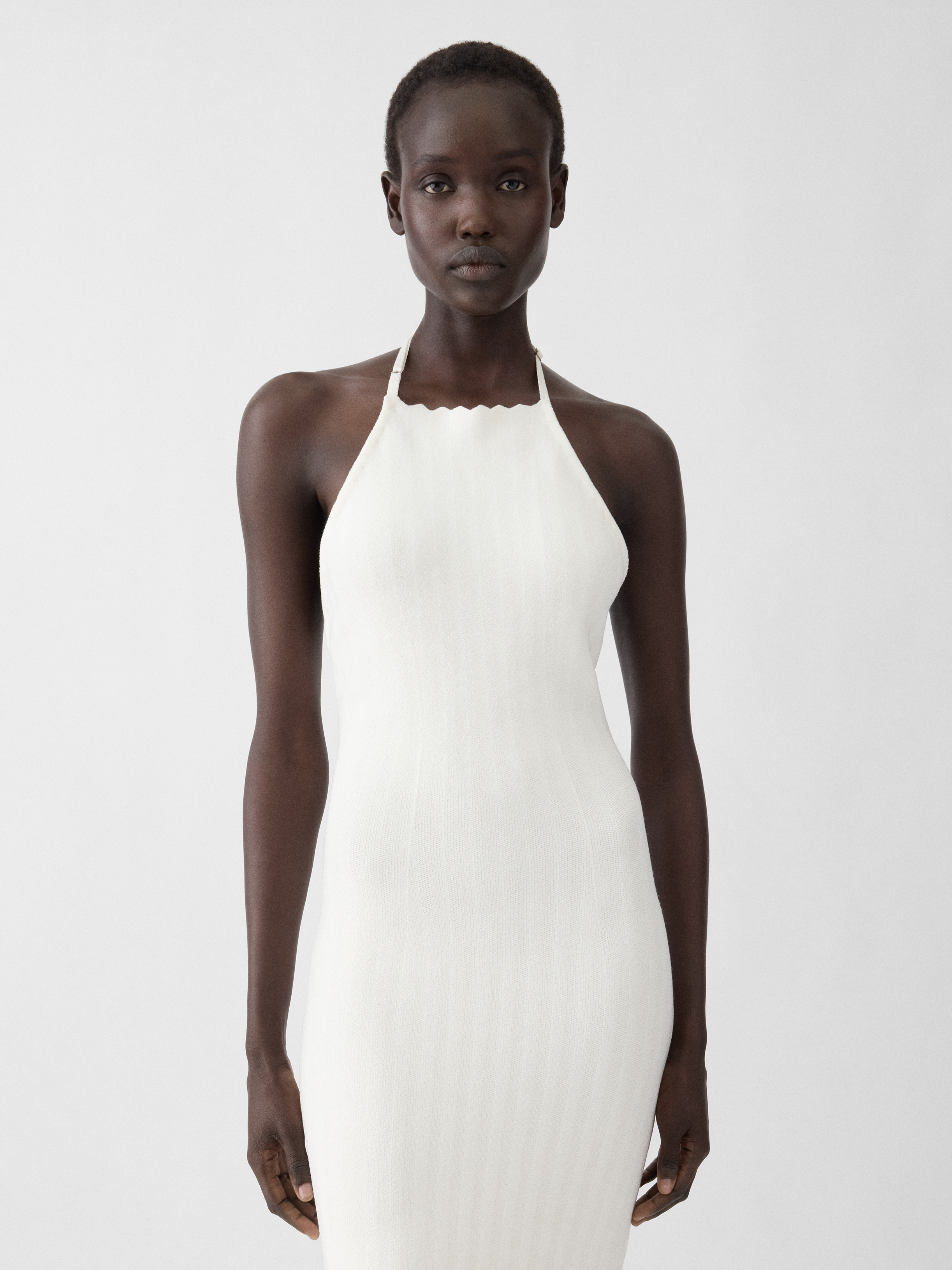 The Tablier Knit Dress
