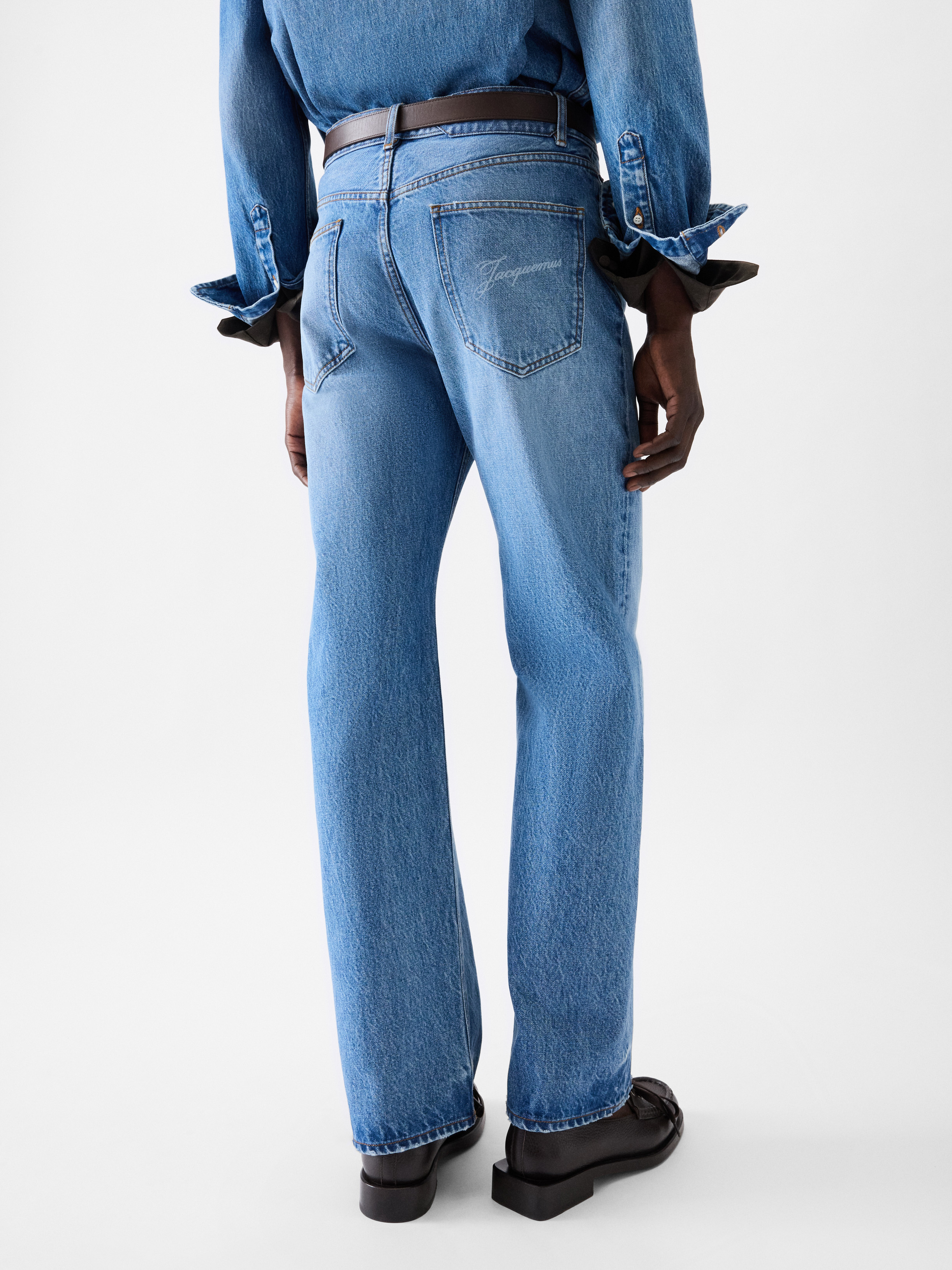 The Straight De-nîmes Denim Pants