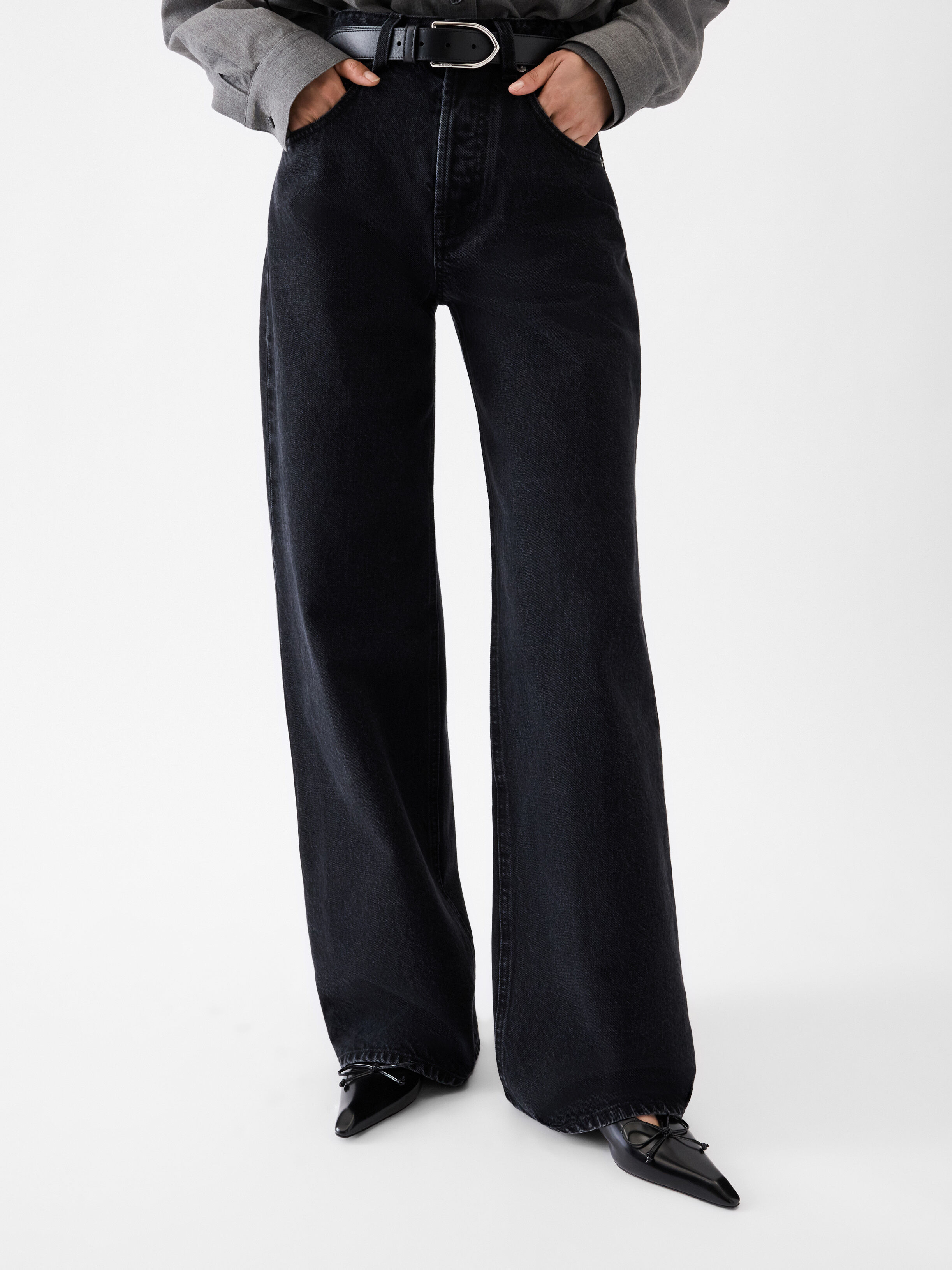 The Wide De-nîmes Denim Pants