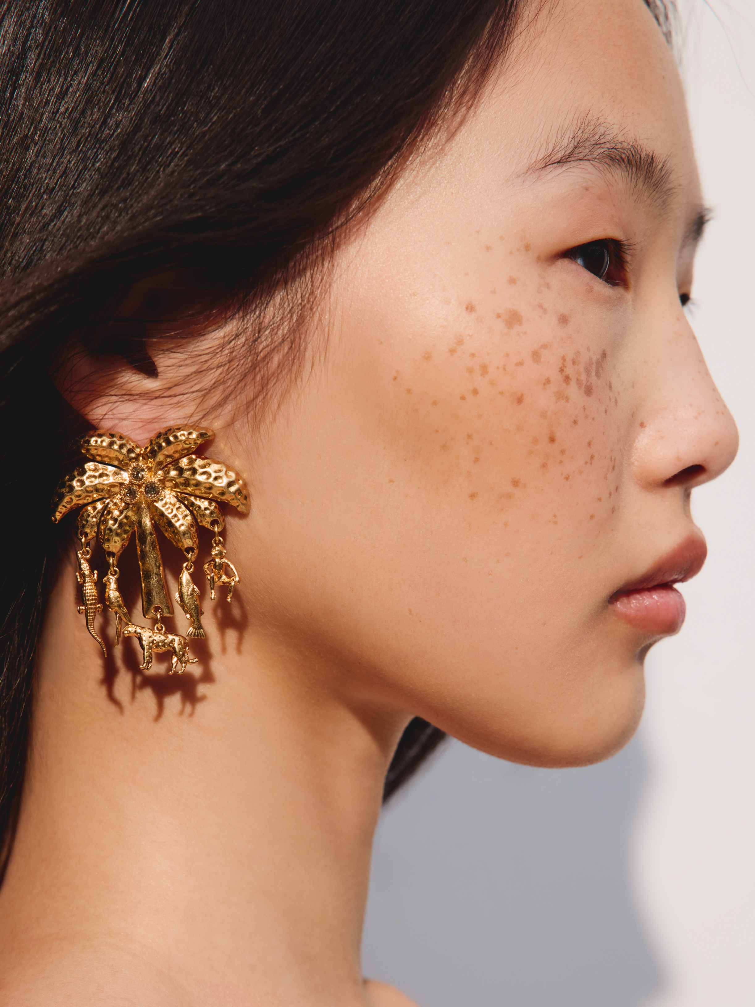 The Palmier Earrings