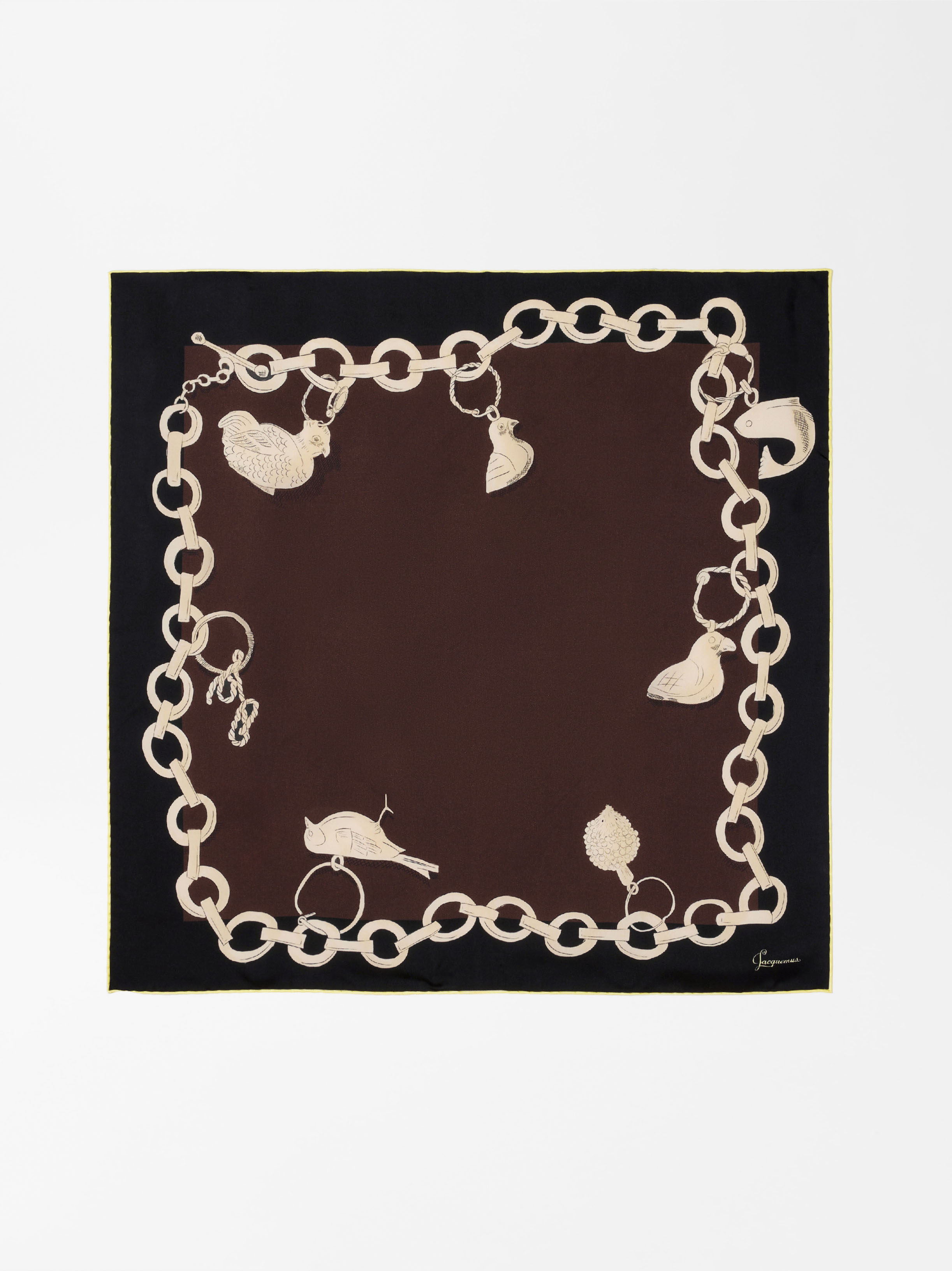 The Pampille Silk Scarf