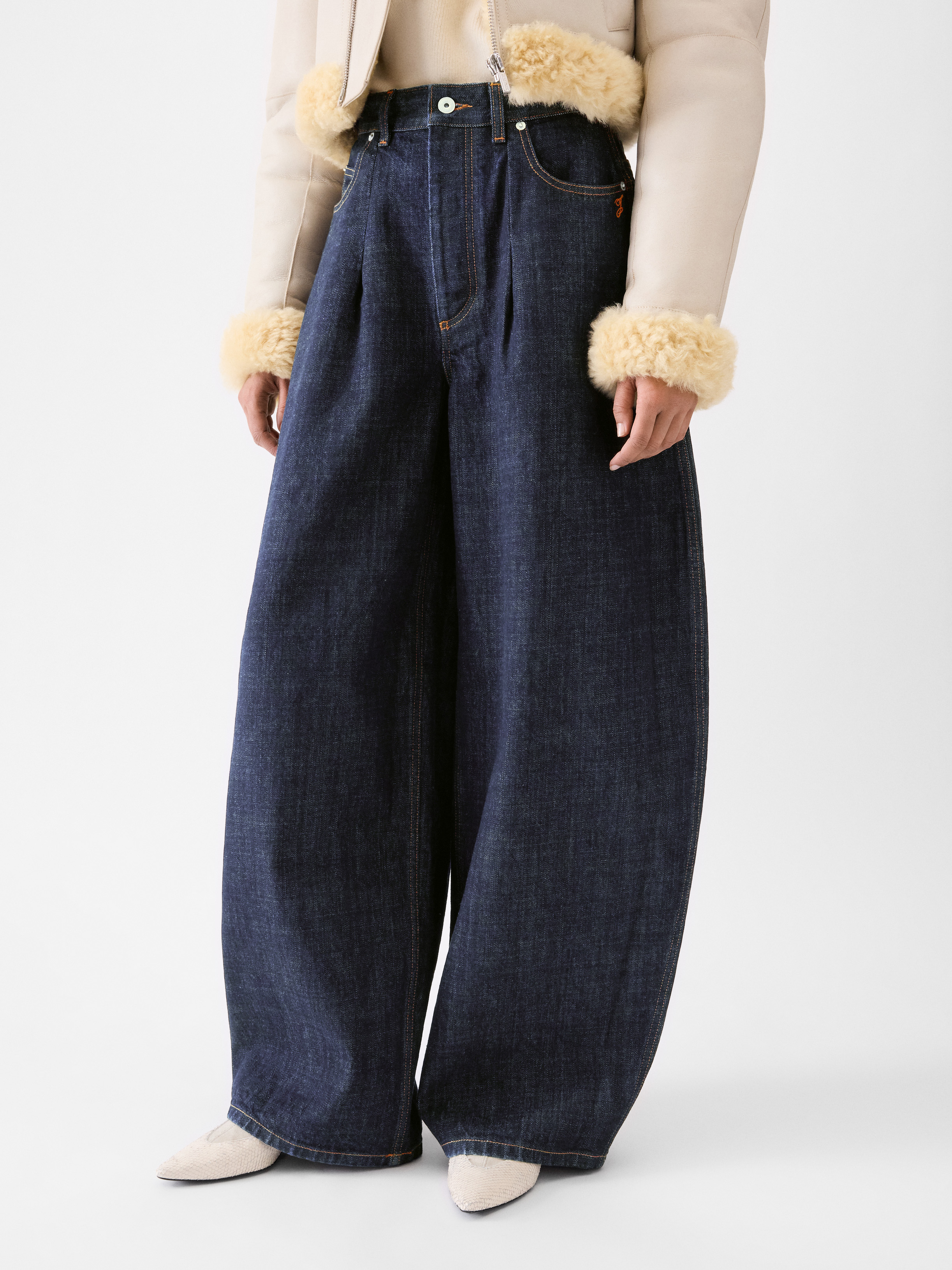 The Ovalo De-nîmes Denim Pants