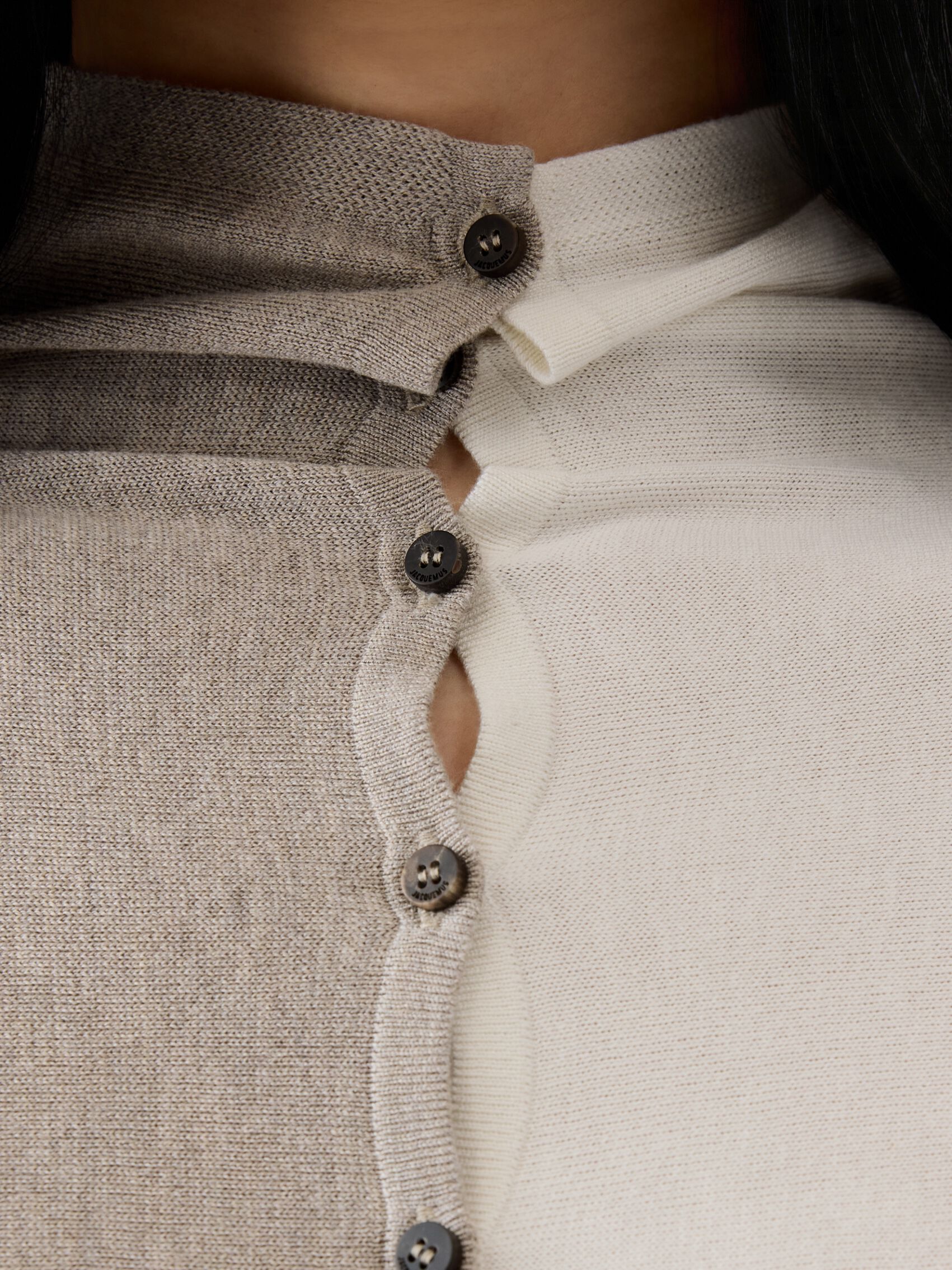 The Losange Knit Polo