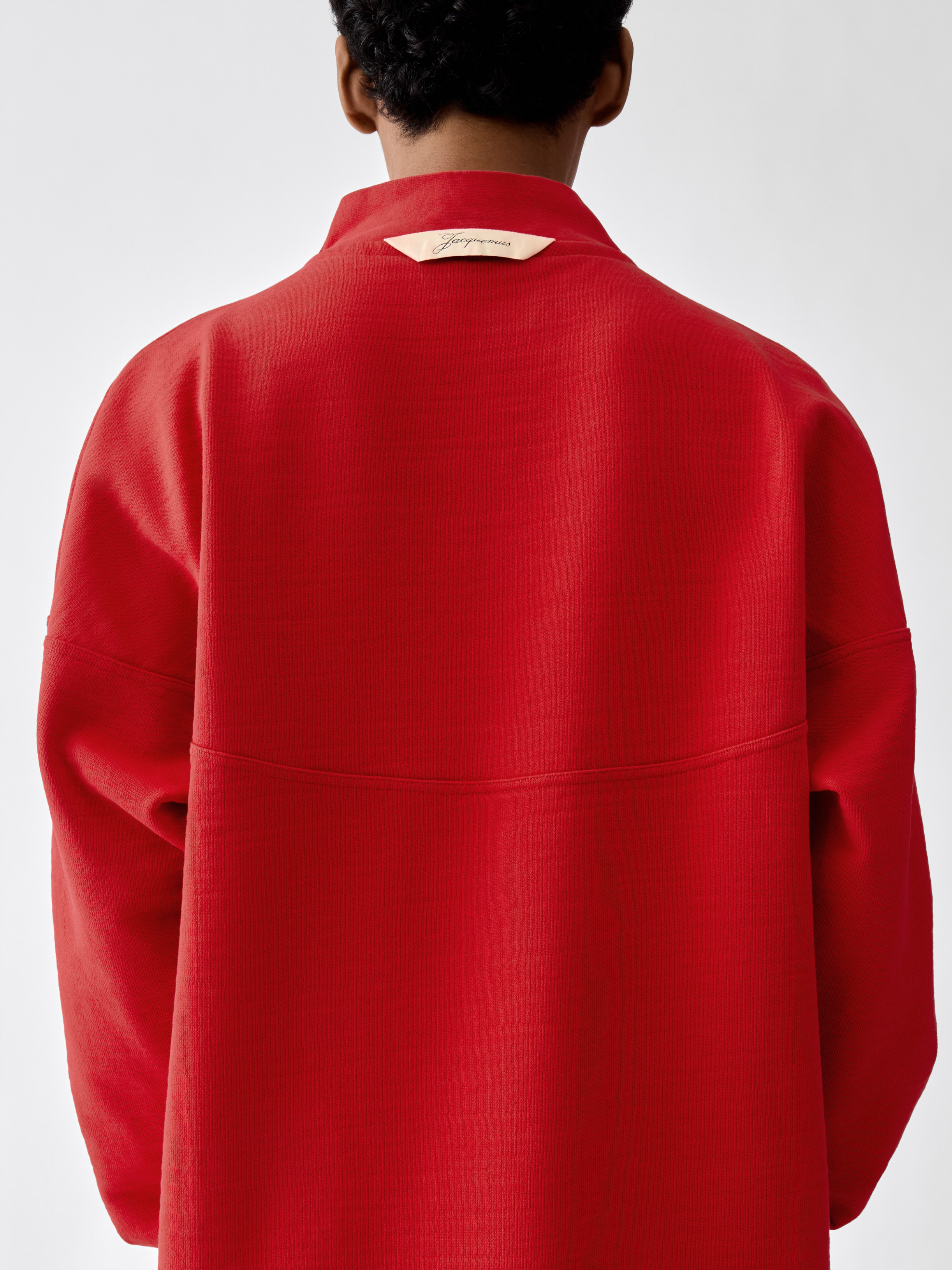 The Rond Carré Zipped Rollneck Sweatshirt