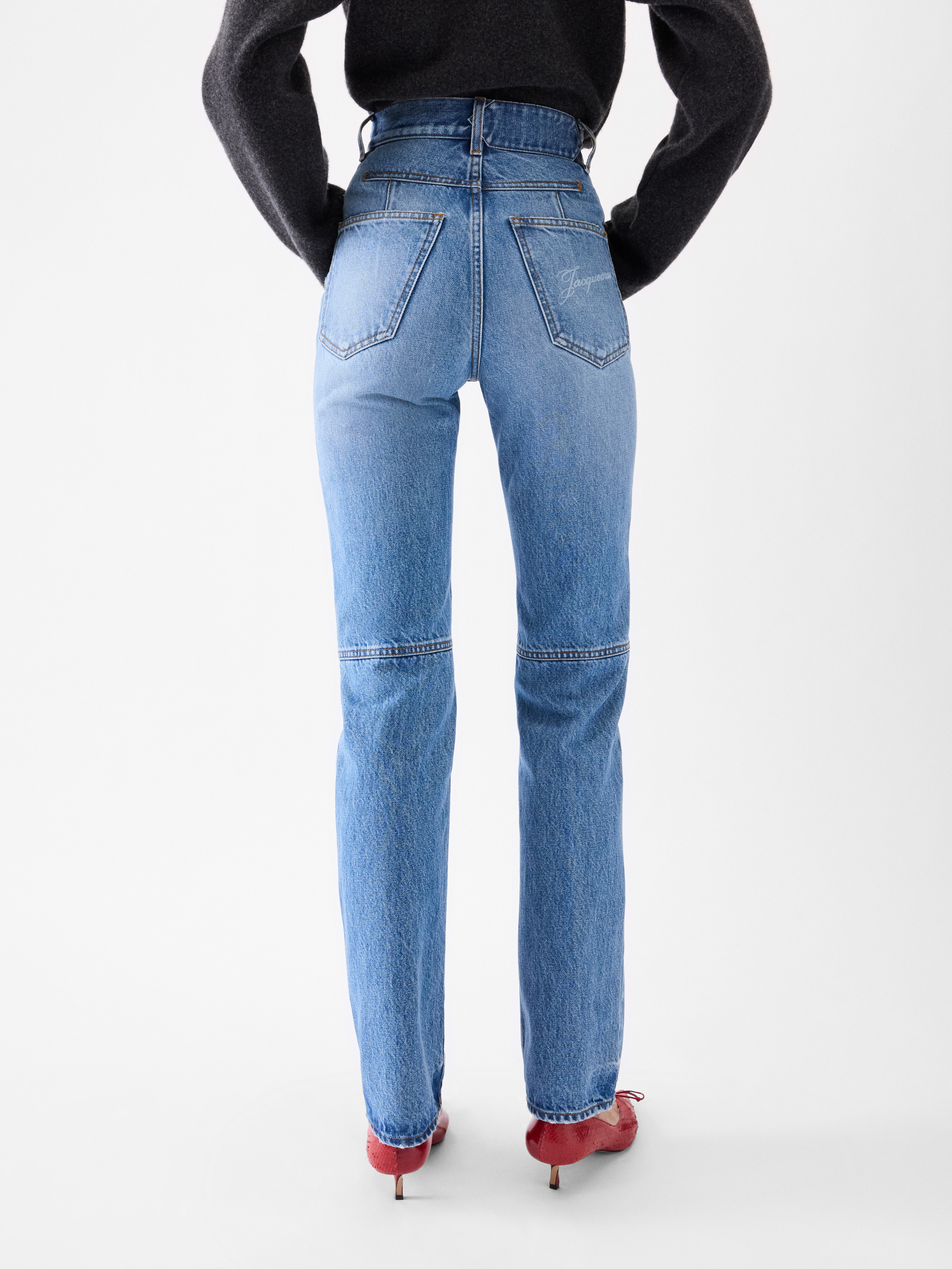 The Straight De-nîmes Denim Pants